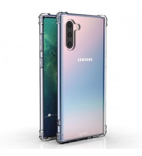 Blogy Galaxy Note 10 ile Uyumlu Crystal Fit Kılıf Crystal Clear
