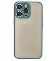 Durukar® iPhone 13 Pro Max Kılıf Montreal Silikon Kapak - Yeşil