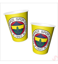 Fenerbahçe SK Karton Bardak - 8 Adet (STD)