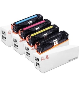 PlusPrint Hp Color Laserjet Pro Mfp M277N Muadil Toner Takım-Hp CF400A
 (Siyah)