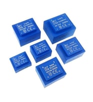 Trafo  EL-KOM 1,5VA 0-15V mavi RN130325