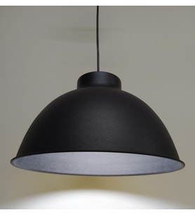 MYLİGHTS  RETRO METAL SARKIT AVİZE RUSTİK TEKLİ SİYAH  İÇİ SİYAH   30 CM