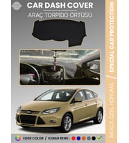 FORD FOCUS 3 (2011-2016) Torpido Örtüsü Ön Göğüs Torpido Koruma Tam Uyum Kaymaz Kolay Montaj