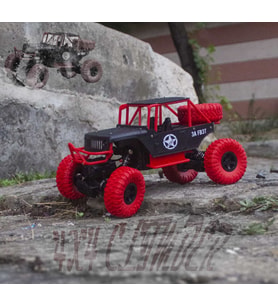 1:14 Off Road 2.4GHz 4X4 U/K-Rock Crawler (Kırmızı)