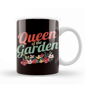Queen Of Garden Flowers Plants Planting Gardening Gardener Kupa Bardak Porselen