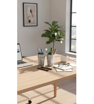 GreyfurtArt Vintage Metal Kalemlik Kaşıklık Saksı Vazo Restoran Tip Çatal Kaşıklık Banyo Düzenleyici Organizer