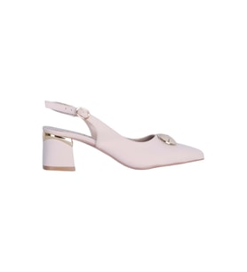 Esracan 2806 5Cm Slingback Kadın Topuklu Ayakkabı
