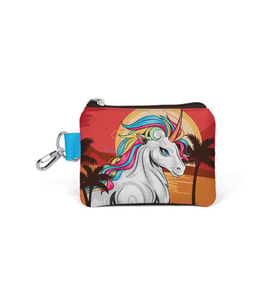 Coral High Hardal Kahverengi Unicorn Desenli Bozuk Para Çantası 21767