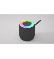 Torima D10 Taşınabilir Rgb Ledli Bluetooth Hoparlör Usb-Fm Radyo Gri
