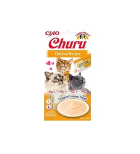 CIAO Churu Cream Tavuklu Krema Kedi Ödül Maması 14 Gr (4'lü)