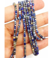 Lapis Taşı Küp Şekilli Dizi 2mm (45308)