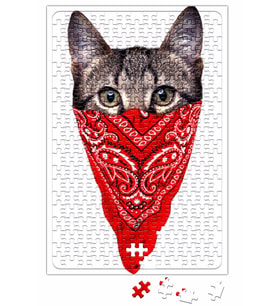Gangster Cat Kedi Puzzle 240 Parça Yapboz