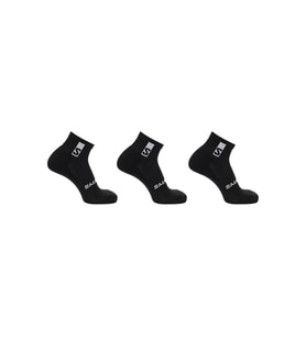 Salomon Everyday Ankle 3-Pack Unisex Çorap LC2086600 (Siyah)