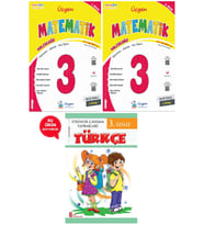 3.Sınıf  Beceri Temelli  MATEMATİK Yolculuğu 1. Kitap ve 2. Kitap + Türkçe Etkinlik Yaprakları