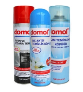 3'Lü Set (Tuvalet Temizleyici, Cam Temizleme, Fırın ve Izgara Köpüğü)