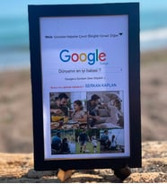 Google Tasarımlı Kişiselleştirilebilir Babalar Günü Çerçevesi