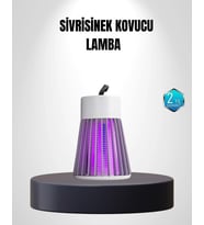 2000 Mah Şarjlı Sivrisinek Kovucu Lamba – Kimyasalsız, Güvenli Ve Taşınabilir