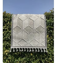 Eko Halı Soho SH 03 Grey Hav Toz Vermez Hasır Dokuma Modern Makine Halısı (A.Gri)