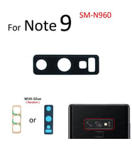 Samsung Galaxy NOTE 9 Arka Kamera Camı Lens Yapışkanlı