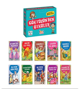 Gökyüzünden Öyküler - (10 +Soru Kitapçığı)