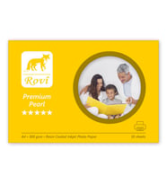 Rovi Premium İnci Fotoğraf Kağıdı 300gsm 50yp A4