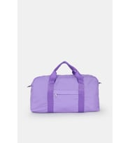 Spor Çanta, Paraşüt Kumaş Önü Cepli Unisex Spor Fitness Gym Çantası, Lila Renk Spor Çantası