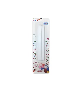 15 Cm Beyaz Mum 10'lu M594