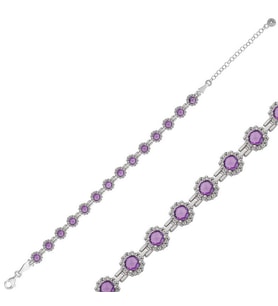 YUVARLAK SU YOLU 925 AYAR GÜMÜŞ BİLEKLİK