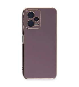 Xiaomi Poco X5 5g Kılıf Volet Silikon - Mor