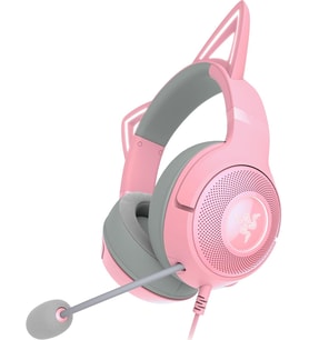 Razer Kraken Kitty V2 - Kablolu Rgb Kulaklık Kedi Kulaklı (Reaktif Akış Aydınlatması, Razer Hypercle (Çok Renkli)