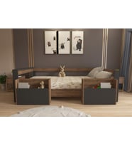 NİNNİMO MONTESSORİ 90x190 YATAK UYUMLU KARYOLA M1-24