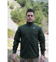 Softshell Mont Haki, 7 Cepli Rüzgar Geçirmez Softshell Mont Haki, Outdoor Erkek Mont