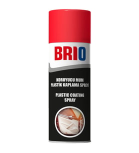 Brio Koruyucu Mum Plastik Kaplama Spreyi Transparan Şeffaf 400 Ml