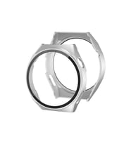 Mey İthalat® Watch Gt3 46Mm Dota Camlı Kasa Ekran Koruyucu - Gümüş