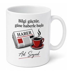 Sabah Haberlerini İzleyenlere Güne Başlarken Son Dakika Kupa Bardak Hediye
