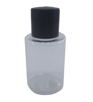 100 Adet Baskısız Dekoratif Boş Şişe Standart Otel Tipi 30 ML Silindir Şişe Şeffaf Hediyelik