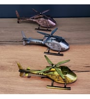 Dekoratif Metal Helikopter
