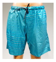 Erkek Boardshort Şort Mayo Kısa Deniz Havuz Astarlı Short Mavi OLAIAN
