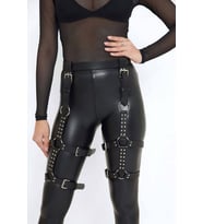 Mulvxbrf Brf02 Deri Kemer Bacak Harness - Brf862 (Mulvix)