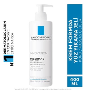 La Roche-Posay Toleriane Caring Krem Temizleyici Kuru/Hassas Ciltler 400Ml