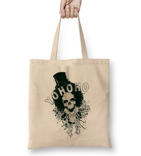 Strawhat One Piece Yohohoho Bez Çanta Uzun Saplı