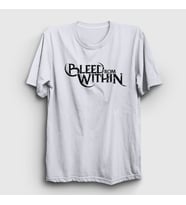 Presmono Unisex Beyaz Logo Bleed From Within T-Shirt 522161tt (Beyaz)
