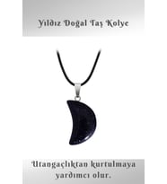 Yıldız Doğal Taş Kolye ( Utangaçlıktan Kurtulmaya Yardımcı Olur.) Aa Kalite