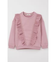 Breeze Kız Çocuk Sweatshirt Güpürlü 1.5-5 Yaş, Gülkurusu