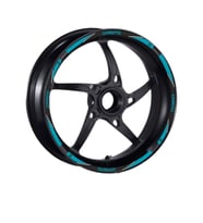 Cf Moto Uyumlu Mavi 1 Set Jant Şeridi