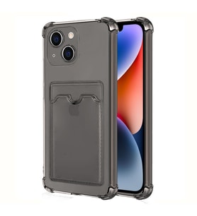 Microsonic Apple iPhone 14 Plus Card Slot Shock Kılıf Füme
