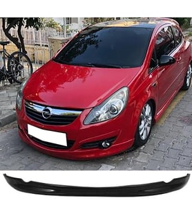 Opel Corsa D Ön Ek Plastik Siyah karlık-ön-ek-bodykit 2006 2007 2008 2009 2010 2011 Makyajsız Kasa
