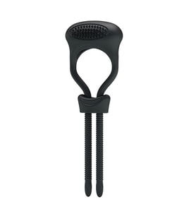 LilituShop Titreşimli Penis Sıkıcı Halkası Prostat Kelepçe Yüzüğü