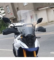 MOTOCAM Suzuki V-strom 800 SE Ön Cam 2023-2026 Model 50cm Şeffaf Renkli 4mm