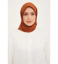 183 Armine Twill Düz Boyalı Eşarp
